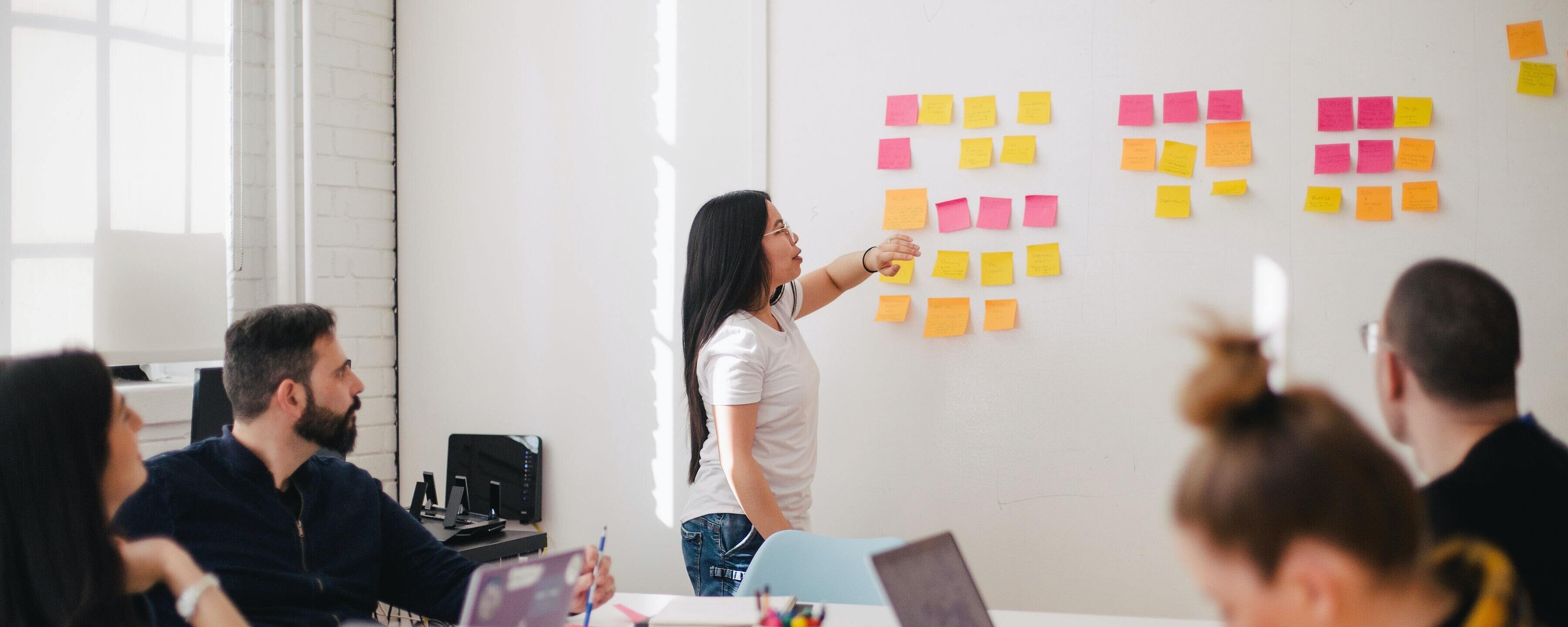 stock image of a presentation